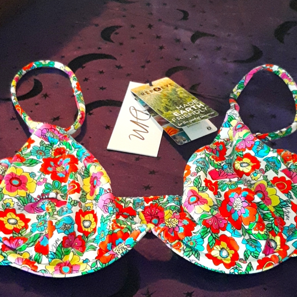 Repreve Bikini Top Floral Small